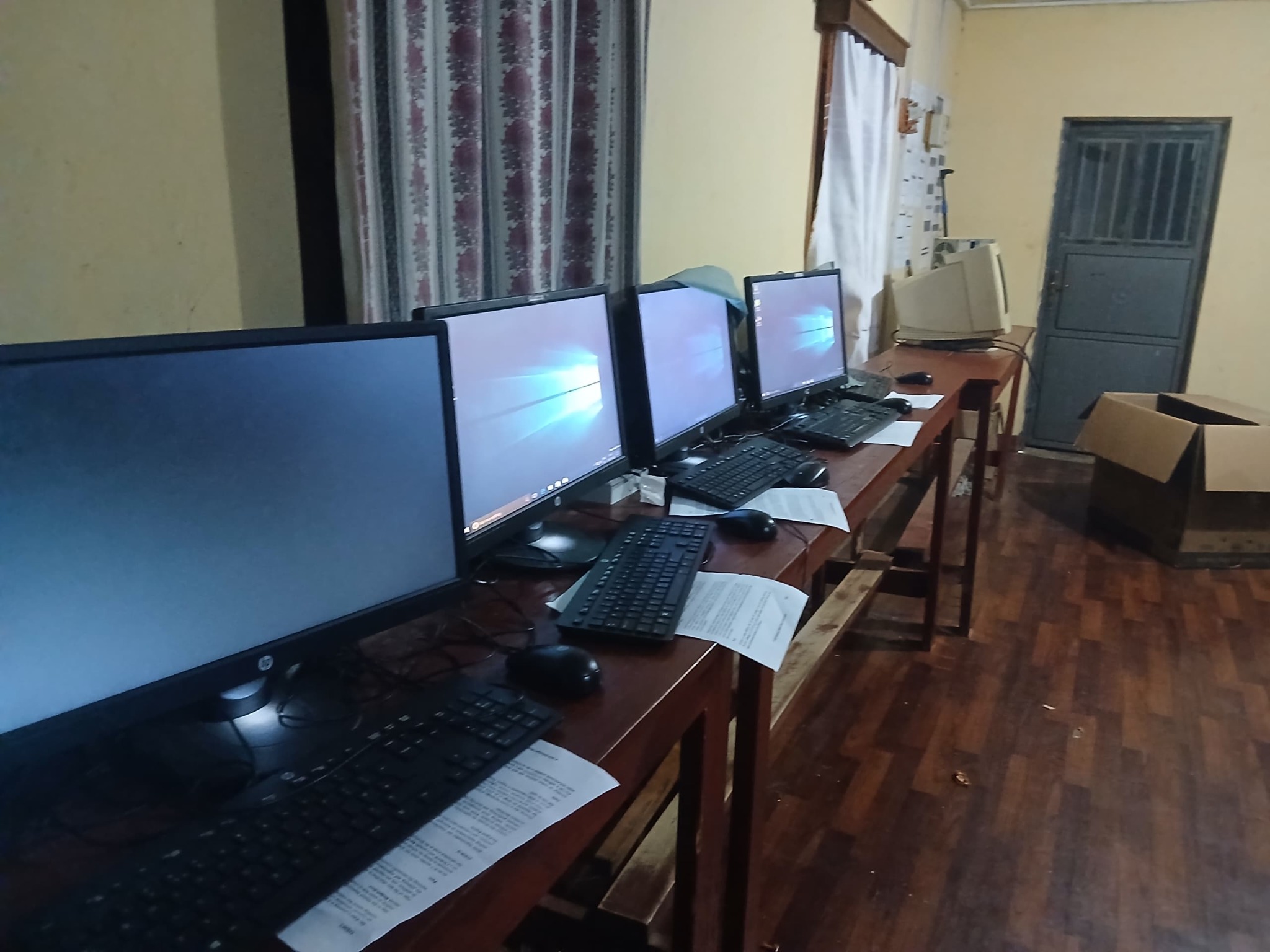 Computer laboratory facilities at Nyabiteete Secondary School